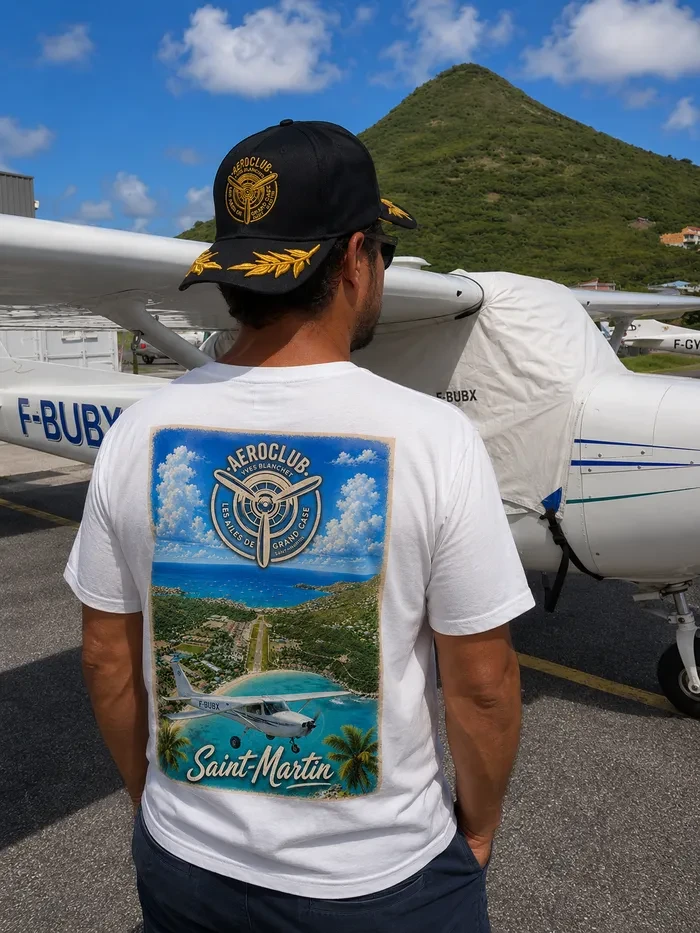Men's "Grand Case" T-shirt - 94% Cotton and 6% Elastane